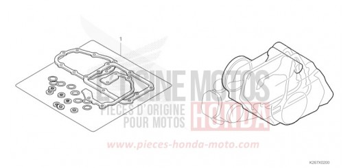 GASKET KIT B MSX125AP de 2023